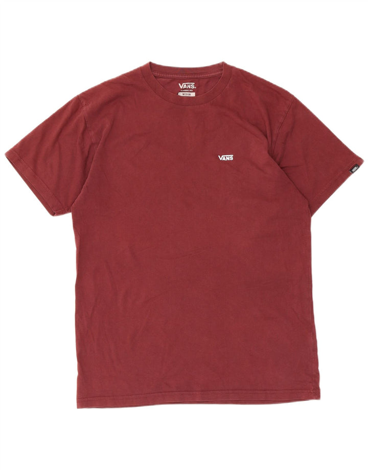Maglietta da uomo Vans Classic Fit, vestibilità media, in cotone marrone rossiccio