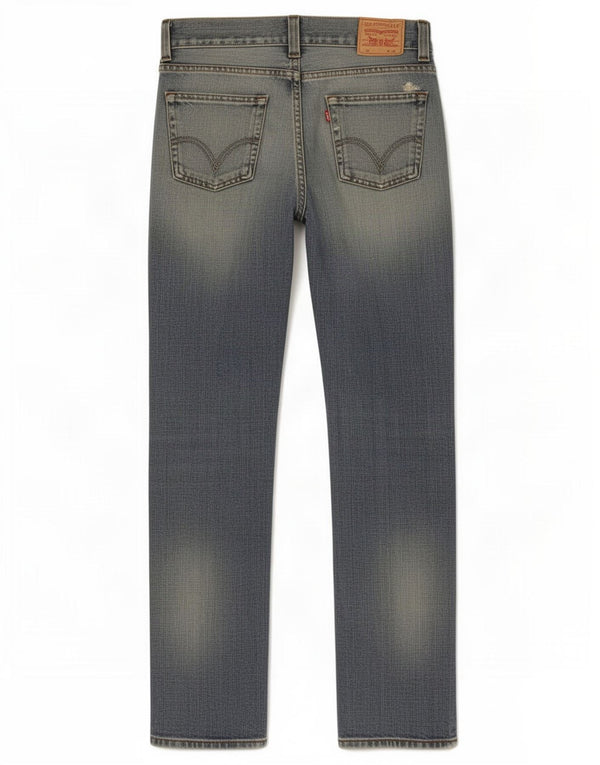Jeans dritti da uomo Levi's 506 vestibilità standard W32 L32 cotone blu