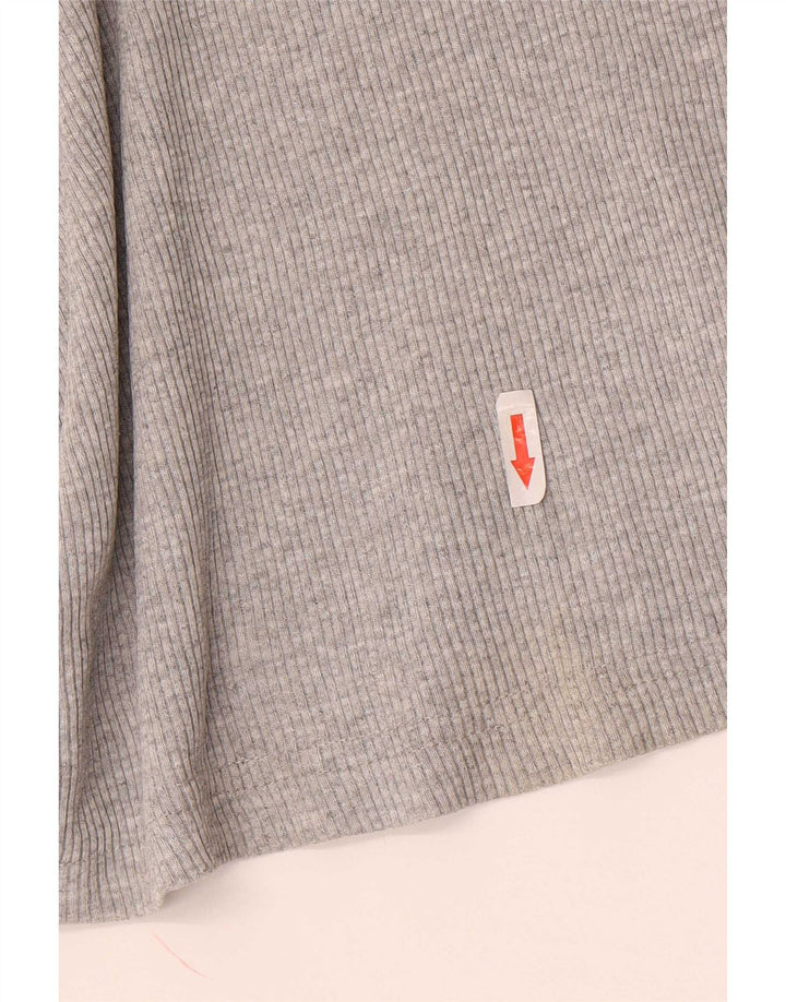 Levi's Uomo Top Manica Lunga Piccolo Cotone Grigio