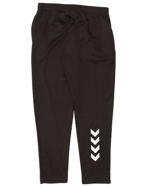 Pantaloni da tuta grafici da uomo Hummel XL poliestere nero