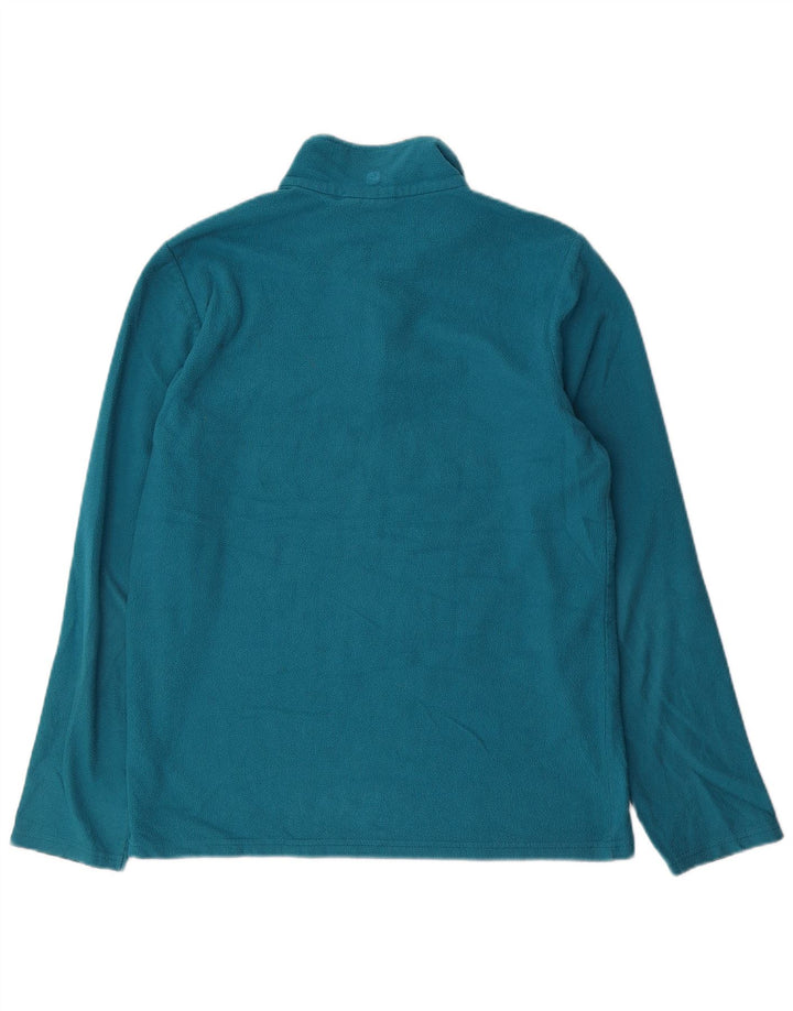 MOUNTAIN WAREHOUSE Maglione in pile da uomo con zip e collo in poliestere blu medio