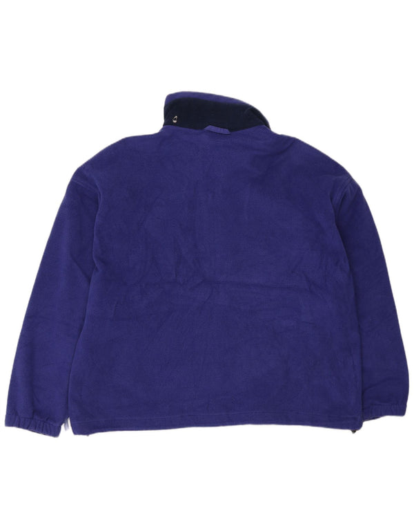 Giacca in pile oversize da donna Columbia UK 18 XL Purple Colourblock