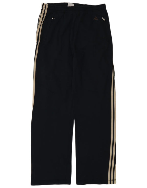 Pantaloni da tuta da uomo Adidas UK 40/42 Medio cotone blu navy