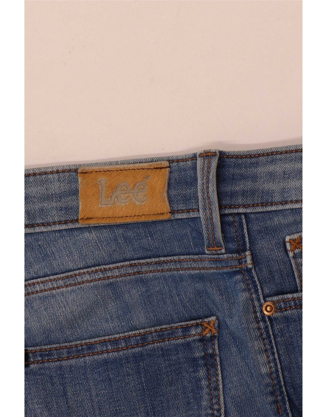 Jeans slim da donna Lee W28 L27 Blu