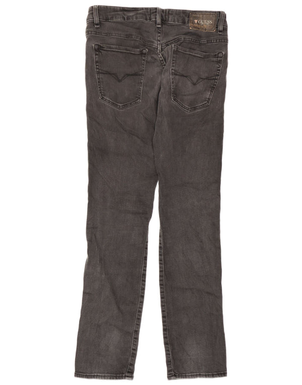 Jeans slim grafici da uomo Guess W31 L30 cotone grigio