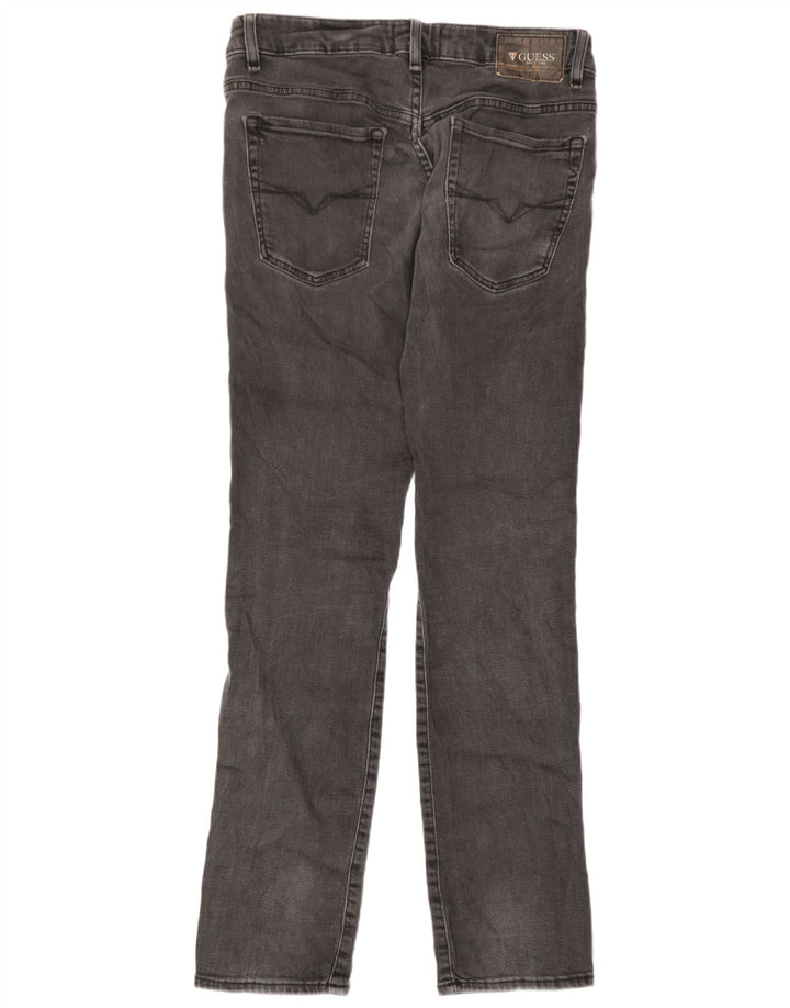 Jeans slim grafici da uomo Guess W31 L30 cotone grigio