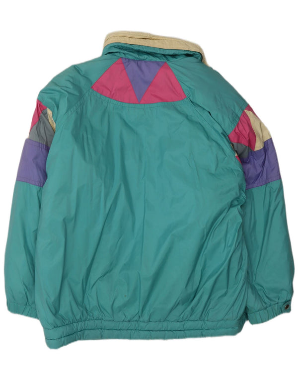 Giacca da sci da donna Colmar dalla vestibilità rilassata IT 48 XL Verde Colourblock Sports