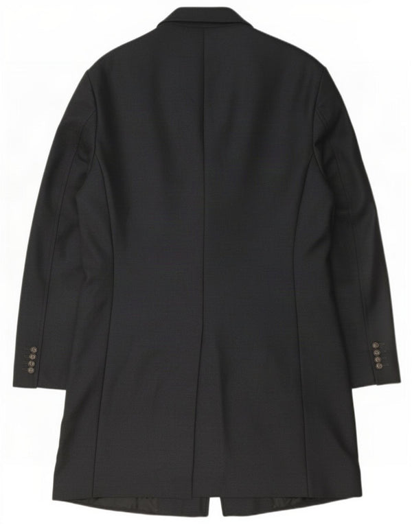 Cappotto da uomo Zara UK 44 2XL Lana blu navy