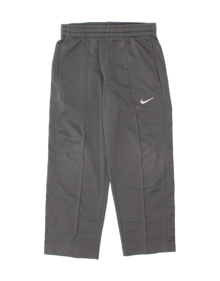 NIKE Boys Tracksuit Trousers 4-5 Years Small Grey Polyester Vintage Nike and Second-Hand Nike from Messina Hembry 