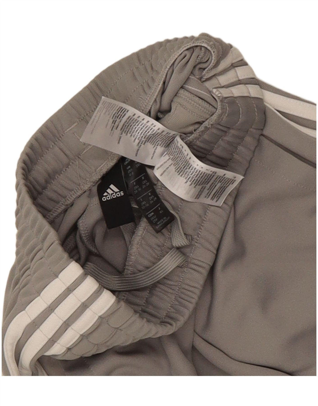 Pantaloni della tuta da donna Adidas UK 0/2 2XS Poliestere grigio