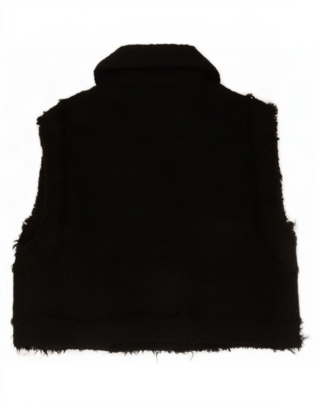 Gilet corto da donna Zara UK 6 XS poliestere nero