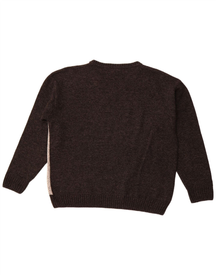 PIERRE CARDIN Maglione da Uomo con Scollo a V IT 58 2XL Grigio Argyle/Diamante