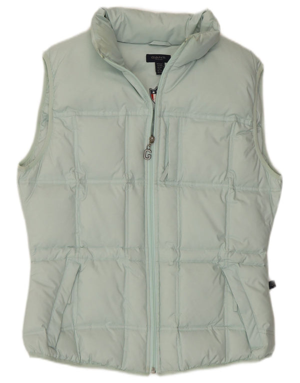 Gilet imbottito da donna GANT UK 14 medio turchese poliestere