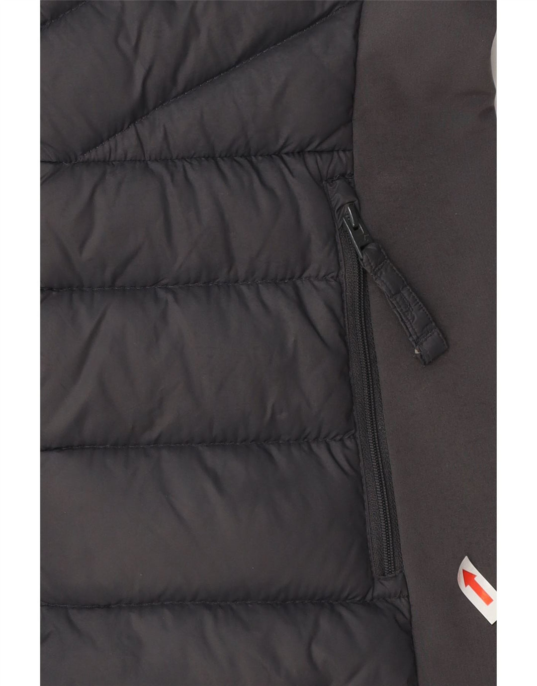 Giacca imbottita con cappuccio da donna HOLLISTER UK 10 piccola in nylon grigio