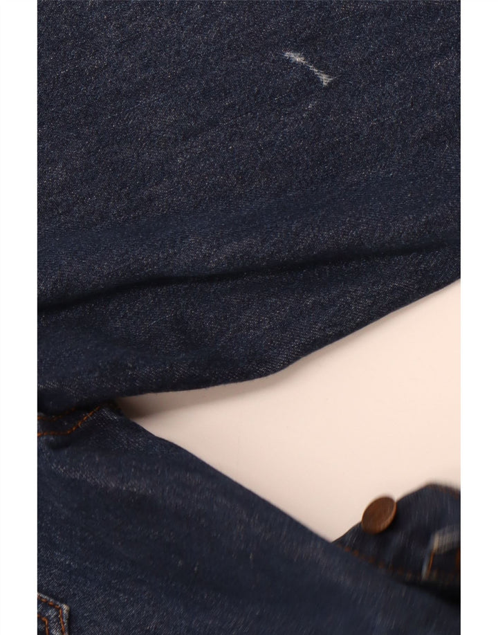 Giacca di jeans da uomo WRANGLER UK 40 grande cotone blu navy