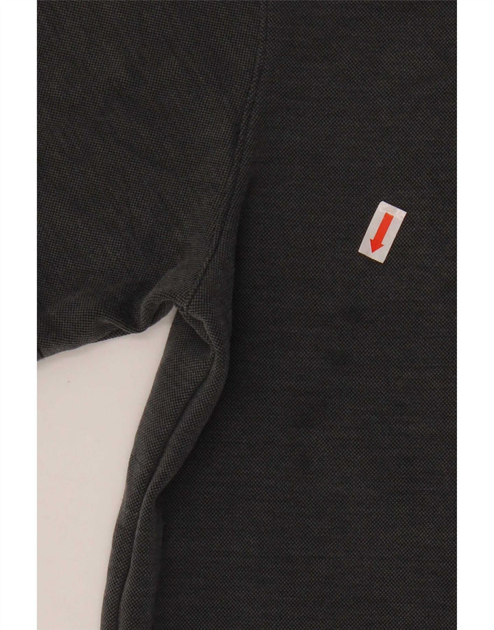 Polo Columbia da uomo grande in modal grigio