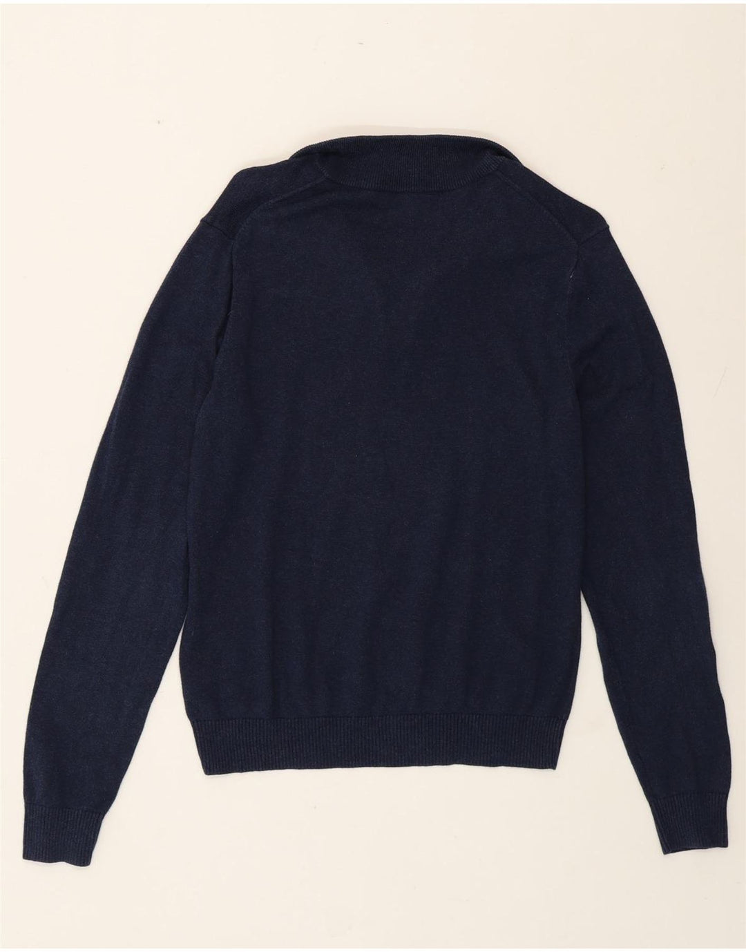 Maglione da uomo con collo con zip Vineyard Vines XS in cotone blu navy