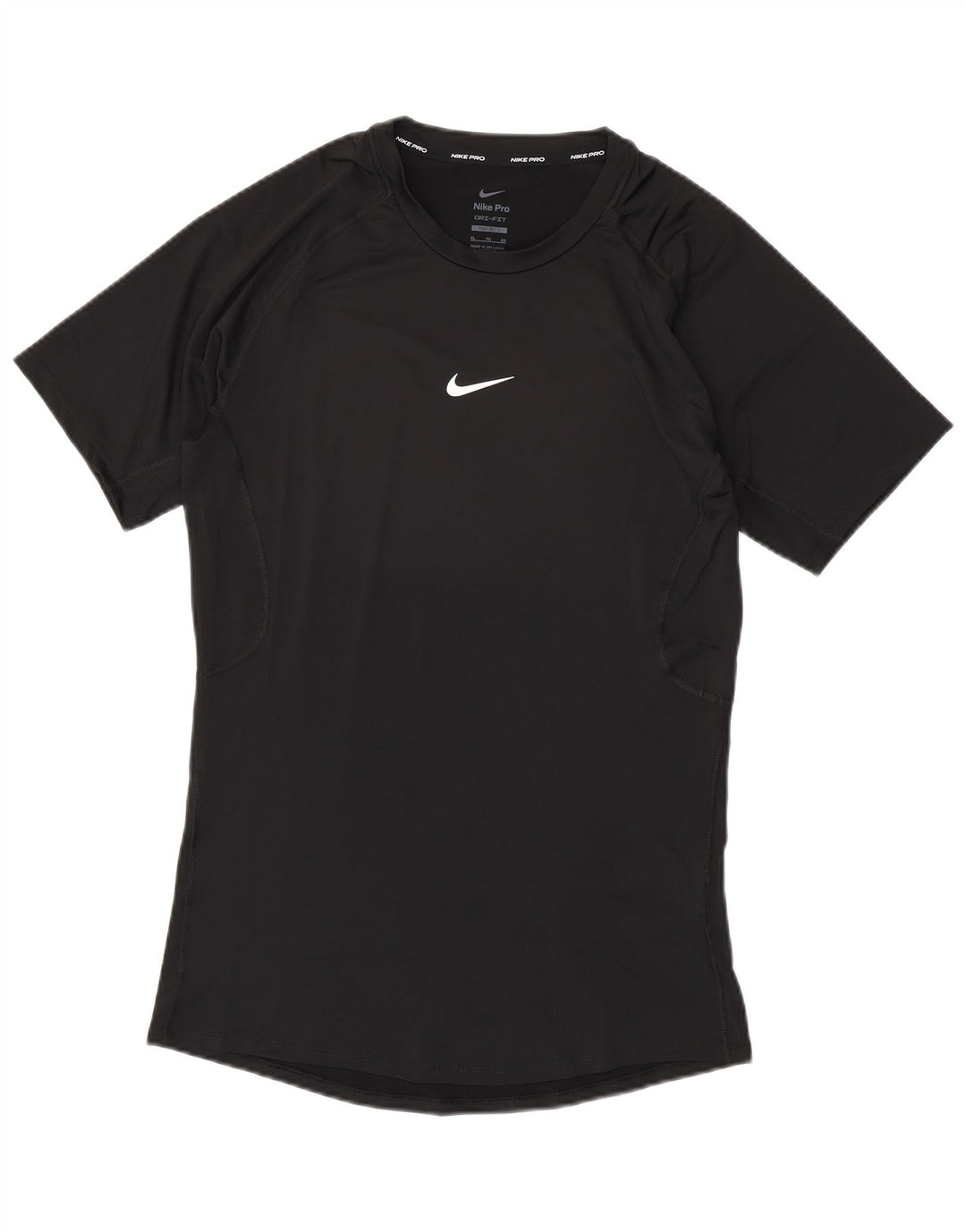 T-shirt attillata da uomo NIKE Top XL poliestere nero