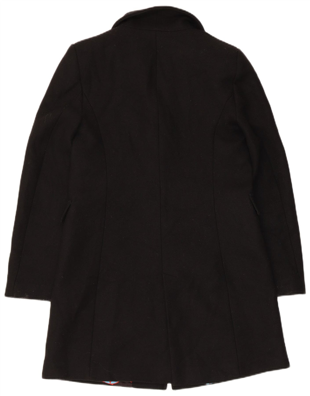 Cappotto Zara da donna UK 6 XS in lana nera