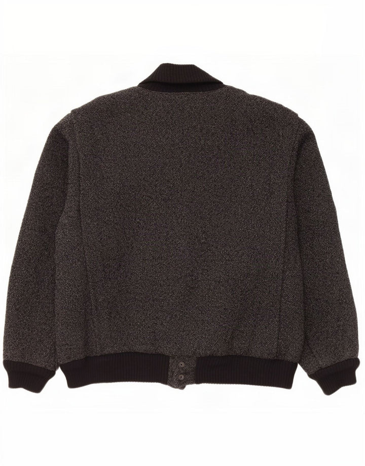 Giubbotto bomber vintage da uomo UK 40 grande nero