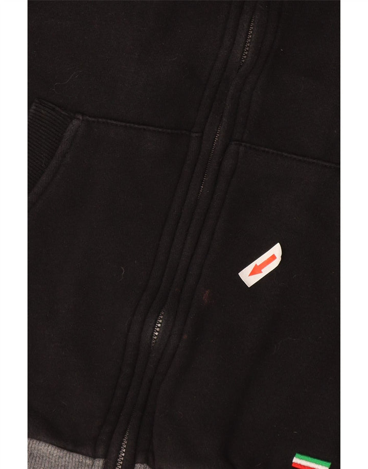 Giacca da tuta da donna Lotto UK 14 Cotone color block medio nero