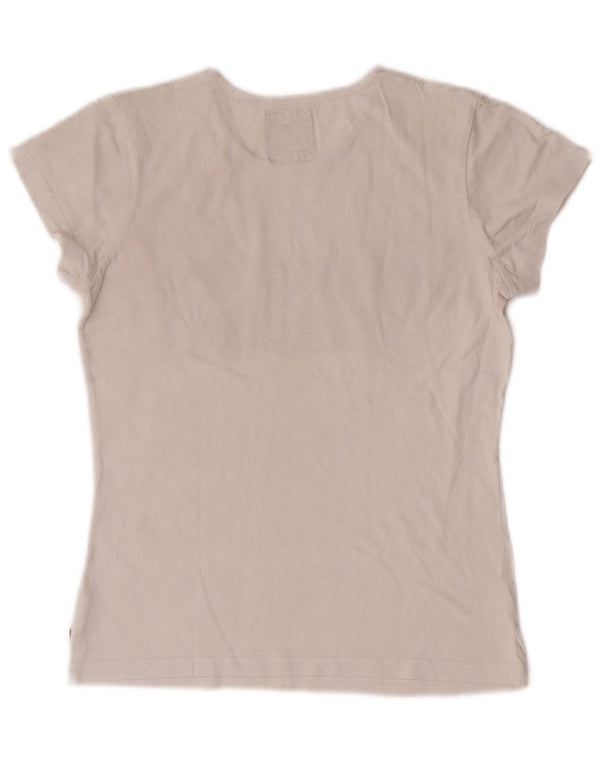 T-shirt grafica per ragazze Levi's Top 13-14 anni in cotone bianco