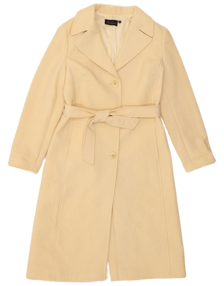 Cappotto da donna Luisa Spagnoli IT 44 medio bianco sporco in poliammide