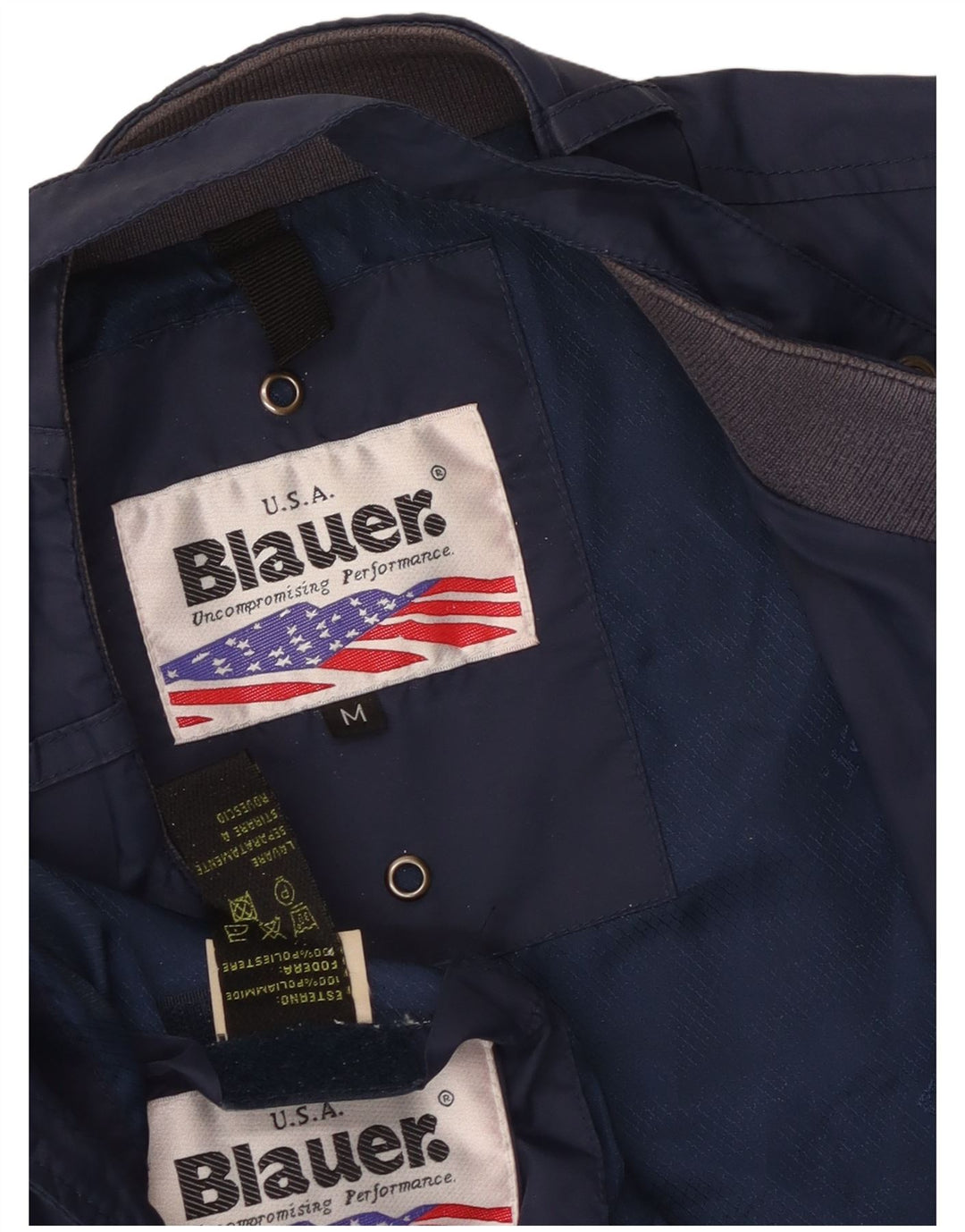 Giubbotto bomber da donna Blauer UK 12 medio blu navy in poliammide
