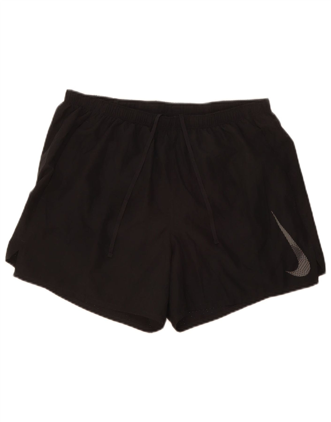 Pantaloncini sportivi Nike Dri Fit Graphic da uomo, grandi, in poliestere nero