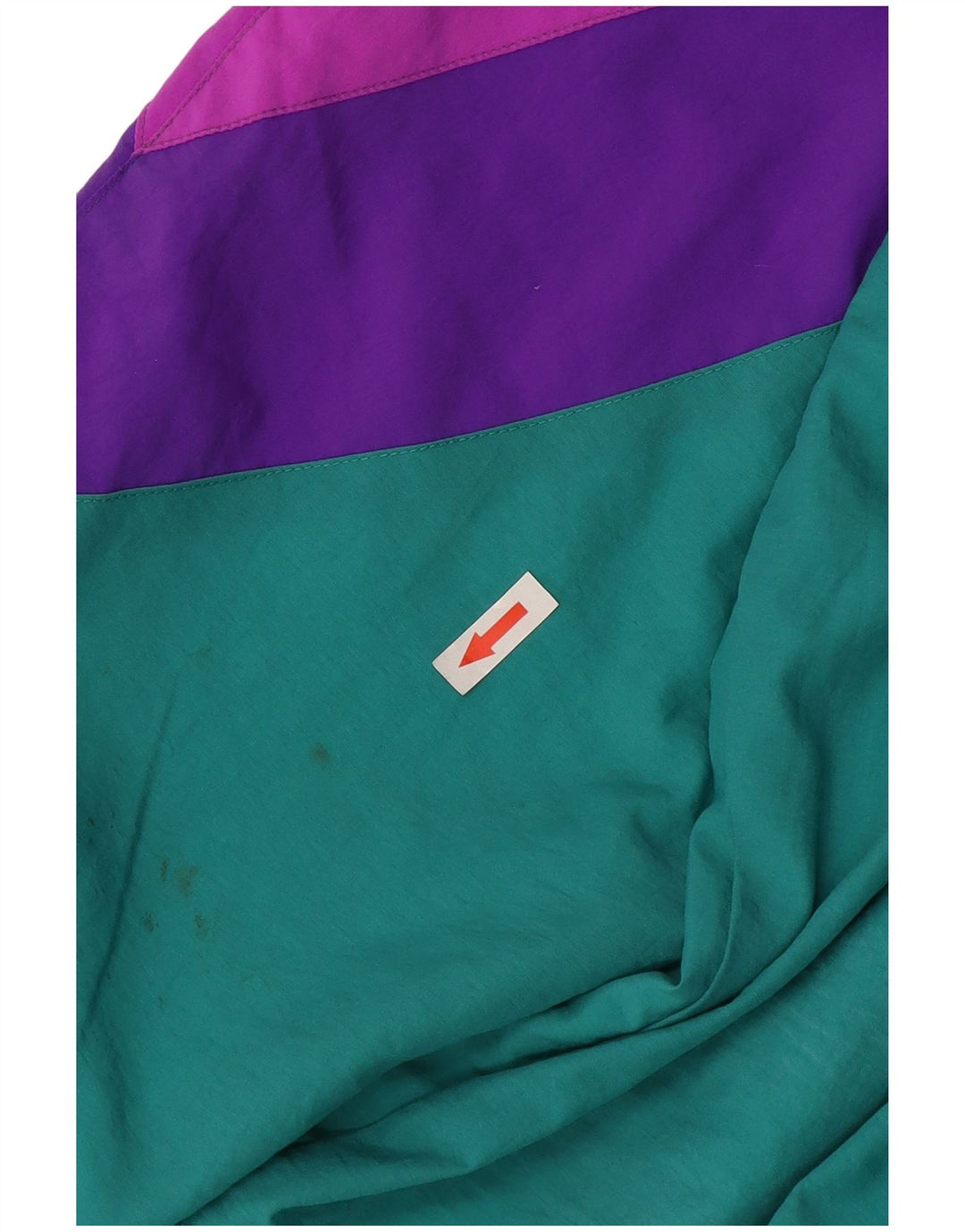 Tuta intera da uomo Fila IT 54 XL Verde Colourblock in poliammide