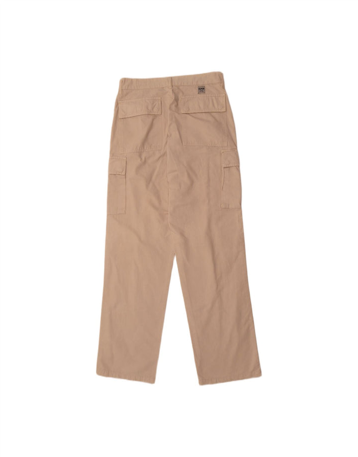 GAS Mens Straight Cargo Trousers W32 L33 Beige Cotton Vintage Gas and Second-Hand Gas from Messina Hembry 