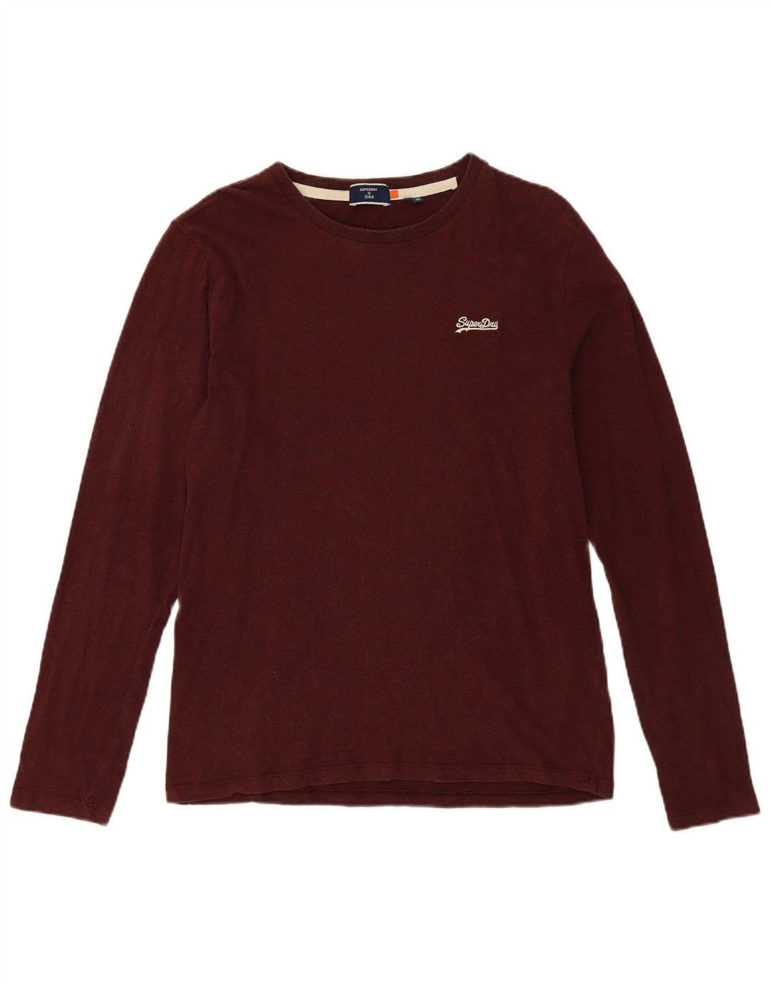 Top da uomo a manica lunga SUPERDRY XL Bordeaux