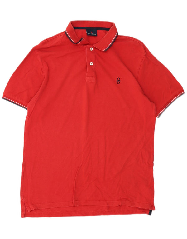 Polo Uomo Conte of Florence Large Rossa in Cotone