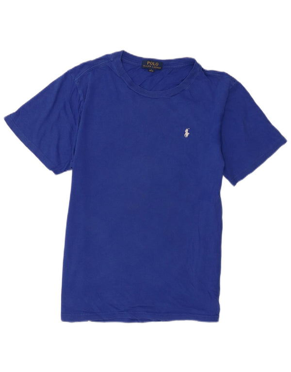 Polo Ralph Lauren T-shirt da ragazzo Top 14-15 anni Large in cotone blu