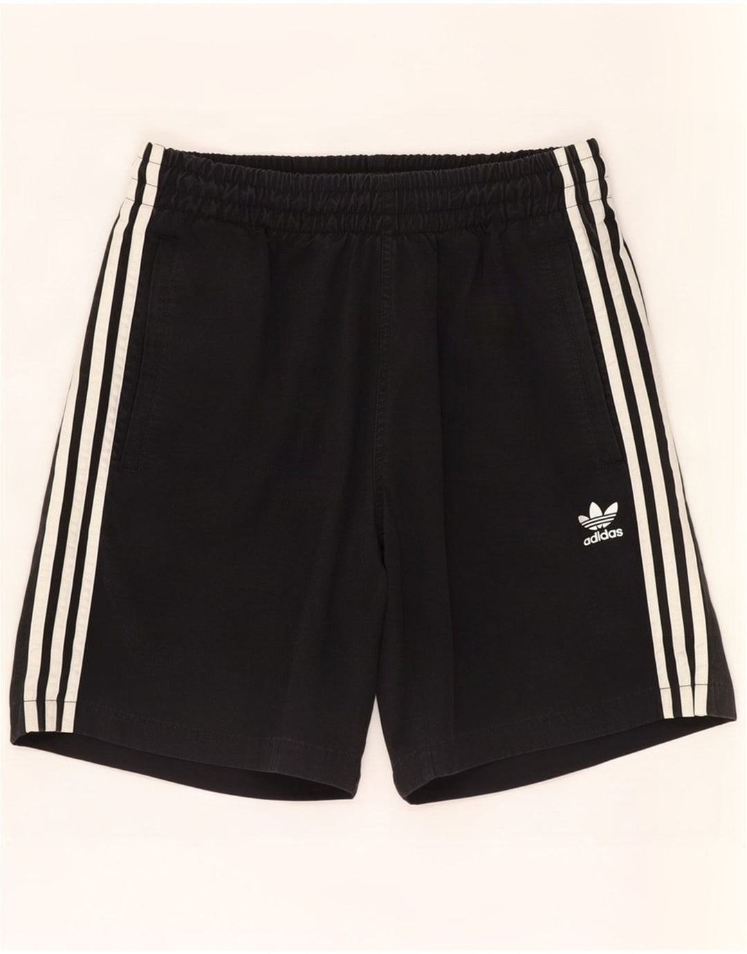 Pantaloncini sportivi da uomo Adidas medi in nylon nero
