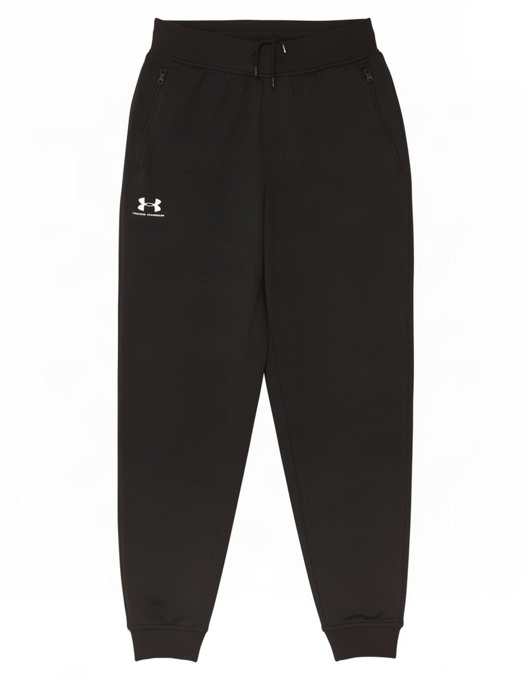 Pantaloni da tuta da uomo Under Armour da jogging medio poliestere nero