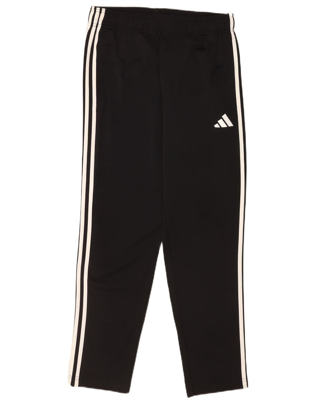 Pantaloni da tuta da uomo Adidas Large neri in poliestere sportivo