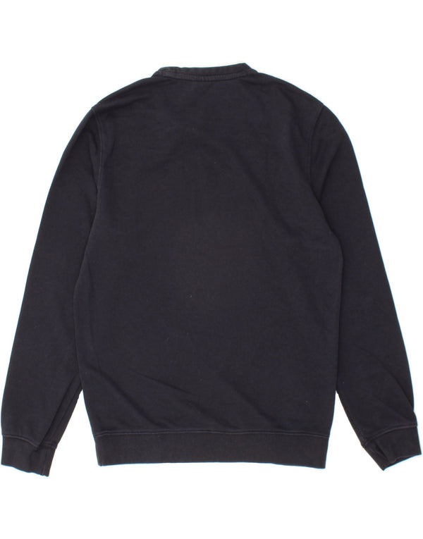 CHAMPION Felpa da uomo Maglione medio blu navy in cotone