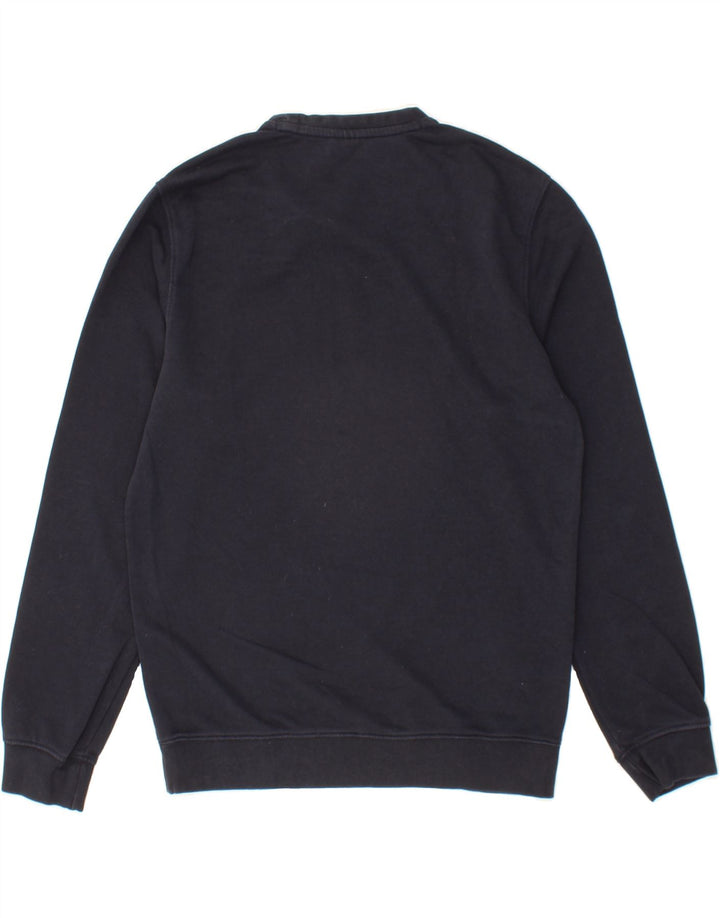 CHAMPION Felpa da uomo Maglione medio blu navy in cotone