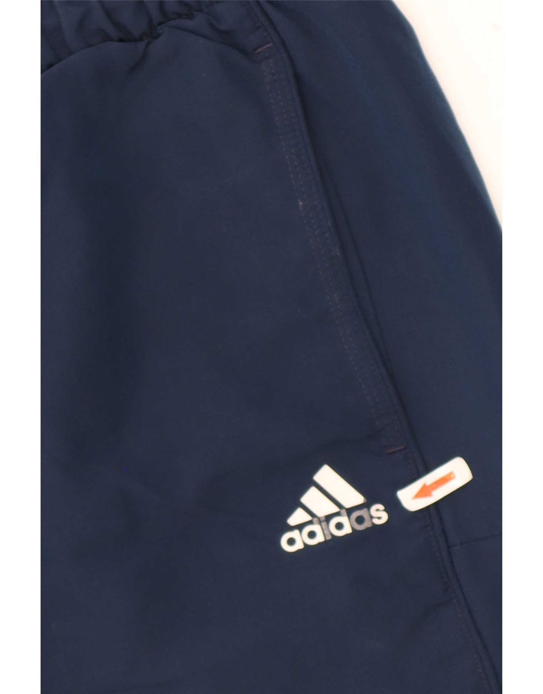 Pantaloncini sportivi Adidas Climalite da uomo di grandi dimensioni in poliestere blu navy