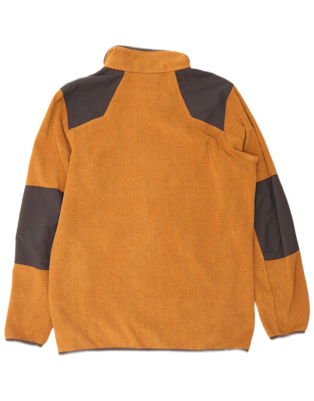 Giacca in pile da uomo Columbia in poliestere color block arancione medio