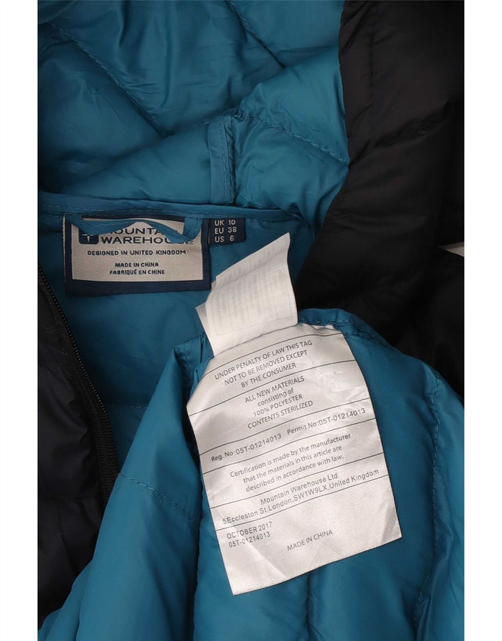 Giacca imbottita con cappuccio da donna Mountain Warehouse UK 10 Small Blu Navy