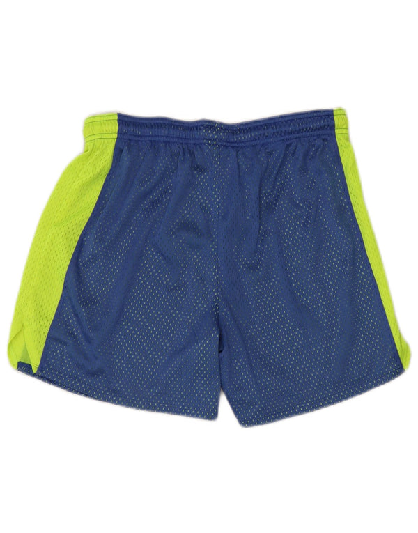 Pantaloncini sportivi da donna Under Armour UK 10 Small Blu Colourblock Poliestere