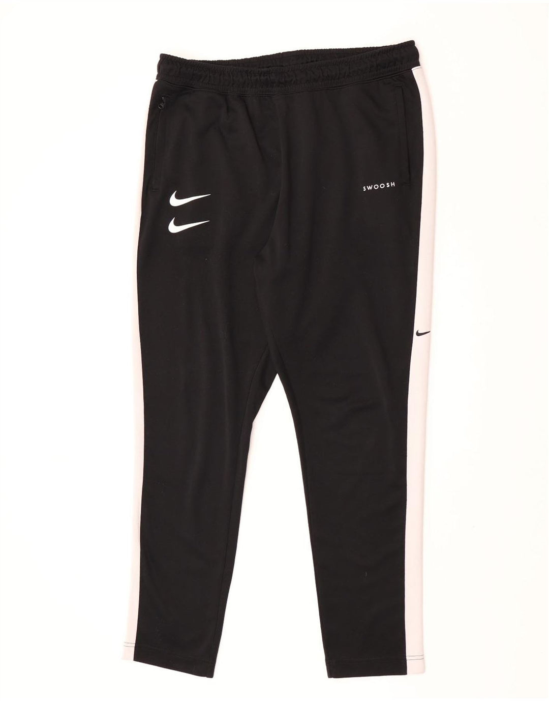 Pantaloni da tuta Nike Swoosh da uomo XL Poliestere color block nero