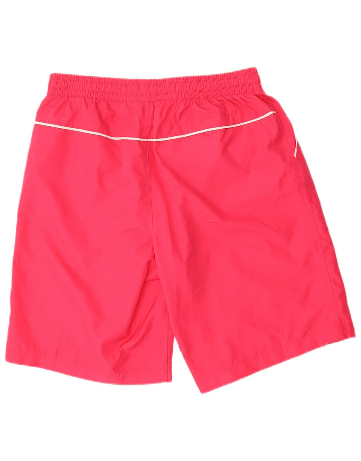 Pantaloncini sportivi Nike da uomo con grafica, grandi, rosa, in poliestere