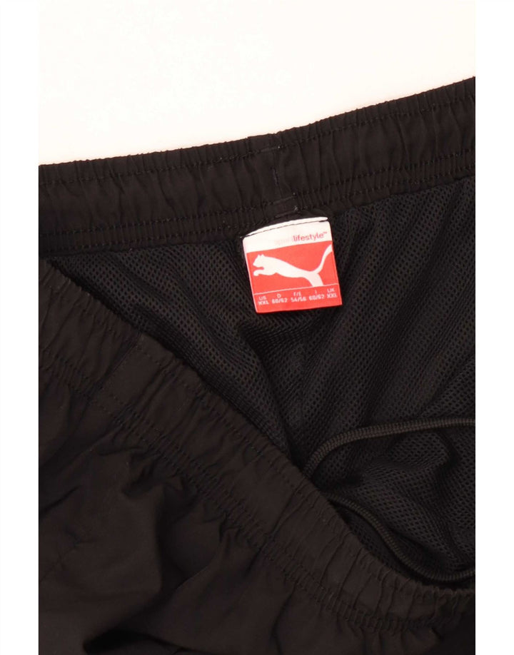 Pantaloncini sportivi da uomo Puma Graphic Bermuda 2XL neri