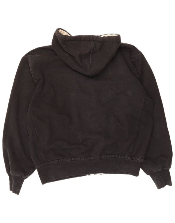 Polo Ralph Lauren Maglione con cappuccio e zip da uomo in cotone nero medio