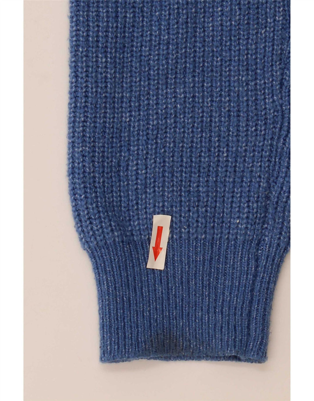 Maglione maglione girocollo da uomo Marks & Spencer grande poliammide screziato blu