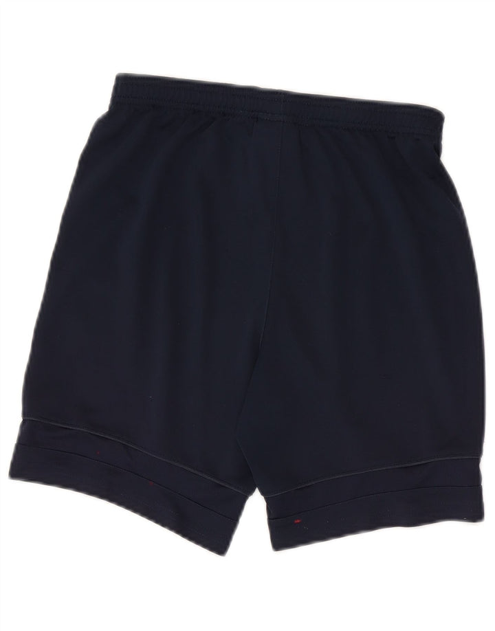 Pantaloncini sportivi Nike da ragazzo Dri Fit 12-13 anni Large blu navy in poliestere