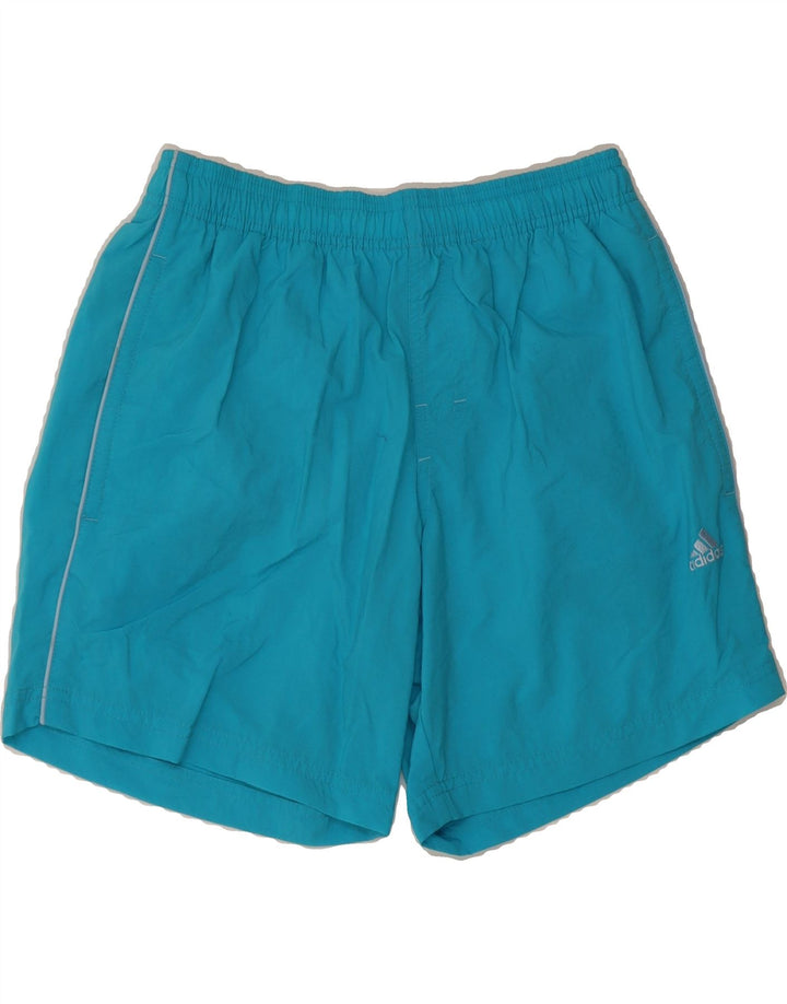 ADIDAS Mens Sport Shorts Small Blue Nylon Vintage Adidas and Second-Hand Adidas from Messina Hembry 